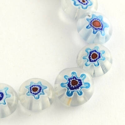 Handmade Millefiori Glass Bead Strands