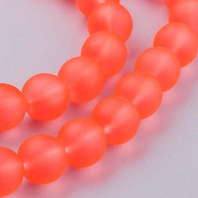 Transparent Glass Bead Strands