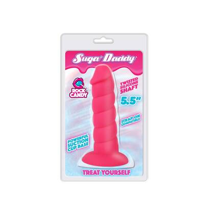 Suga-Daddy 5.5 Inch Dong - Pink