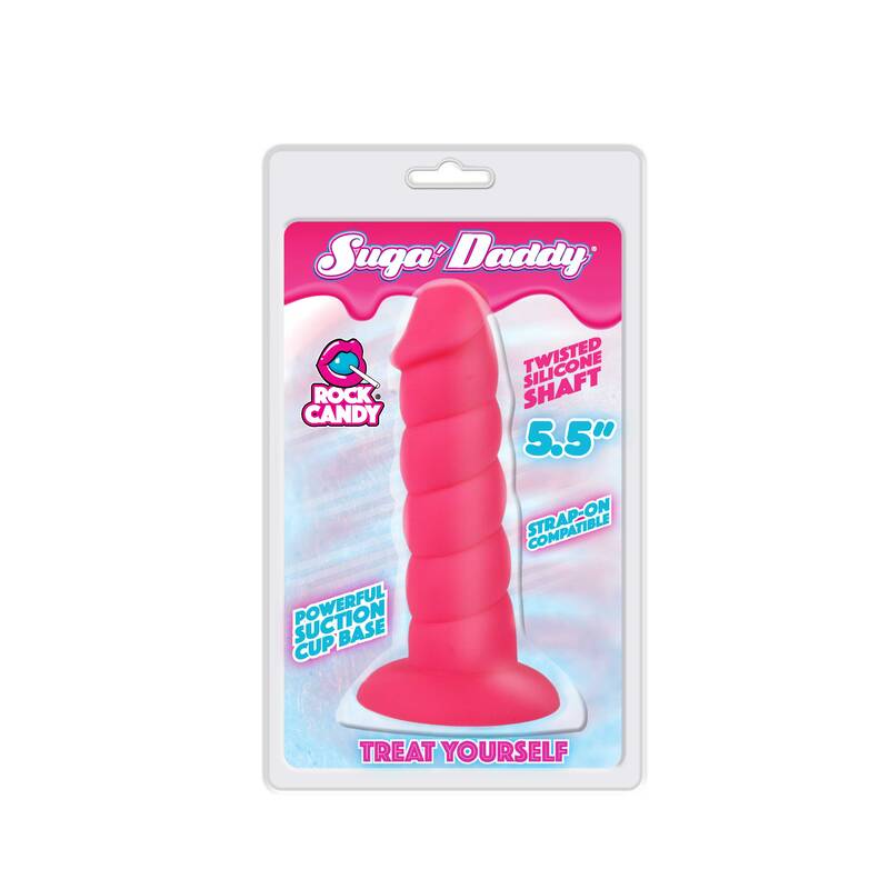 Suga-Daddy 5.5 Inch Dong - Pink