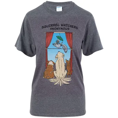 Squirrel Watchers Anonymous T-Shirt - XL