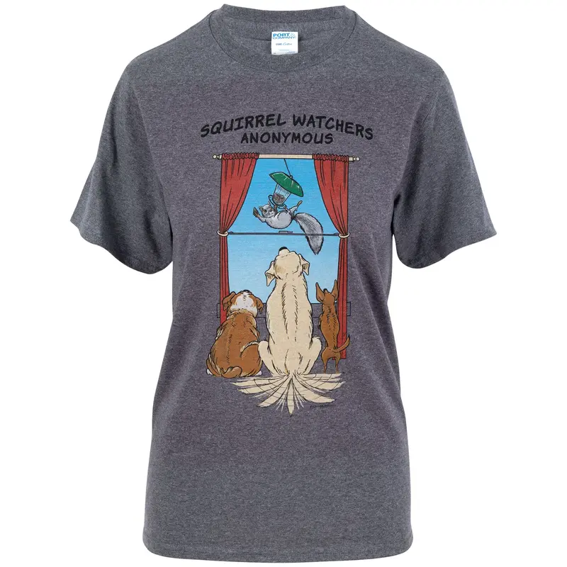 Squirrel Watchers Anonymous T-Shirt - XL
