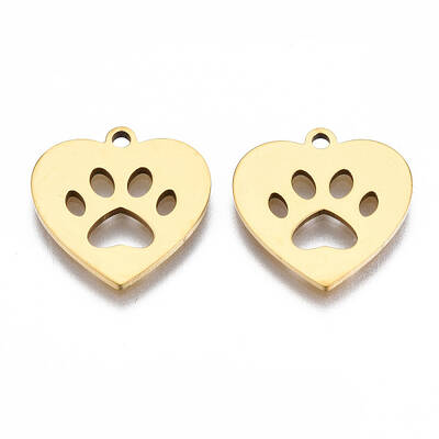 201 Stainless Steel Pet Pendants