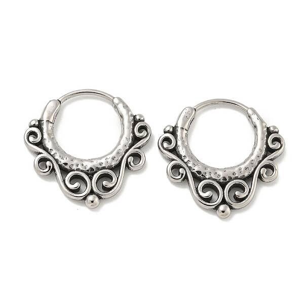 316 Surgical Stainless Steel Hoop Earrings