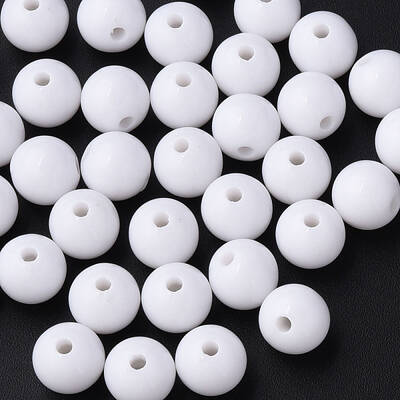 Opaque Acrylic Beads