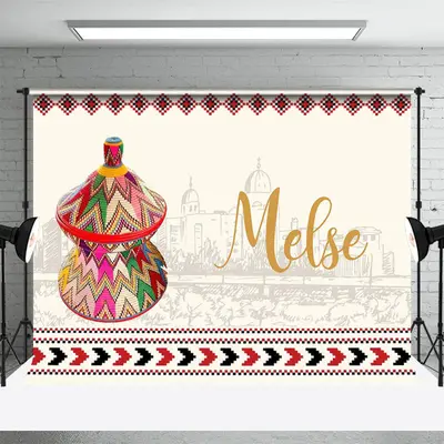 Ethioian Culture Melse Blanket Wedding Backdrop - Aperturee
