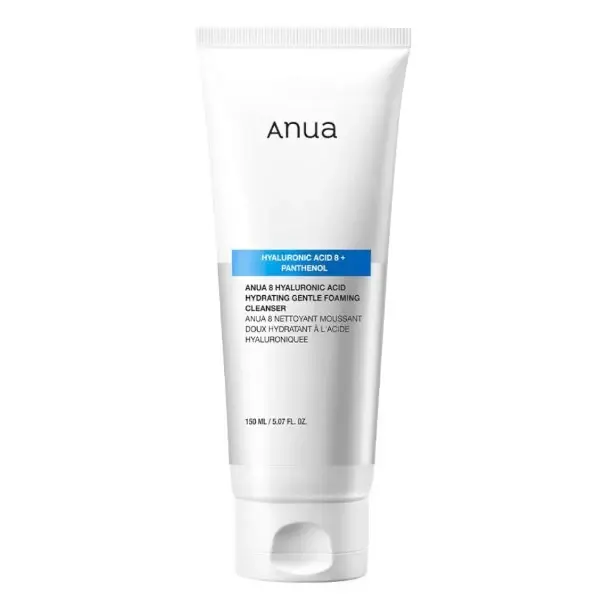 Anua Gentle Moisturizing Foaming Cleanser with Hyaluronic Acid (150 ml)