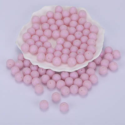 Round Silicone Focal Beads