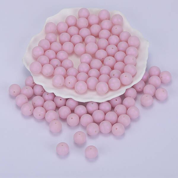 Round Silicone Focal Beads