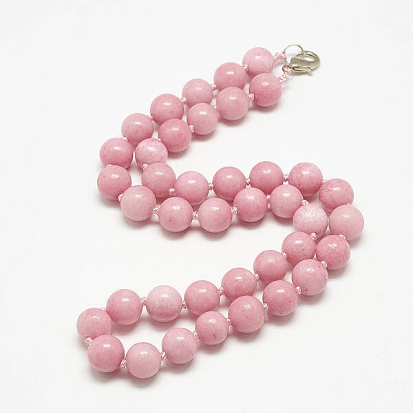 Natural Jade Beaded Necklaces
