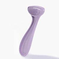 One Blade Razor for Women, Reusable Razor Women, Bikini, Underarm, Leg, Whole Body Razor, Rounded Design Safety Razor - Purpl...