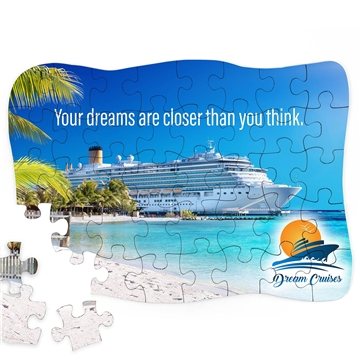 150 Promotional 40 Pieces Full Color 9.5x6.5 Custom Jigsaw Puzzle ...