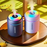 Aroma Diffuser, USB Rechargeable Essential Oil Diffuser with Changing Night Light, Desktop Air Humidifier for Home Bedroom Li...