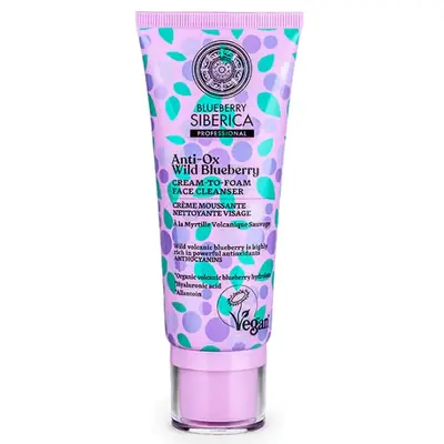 Natura Siberica Crema Schiuma Detergente Viso 100ml
