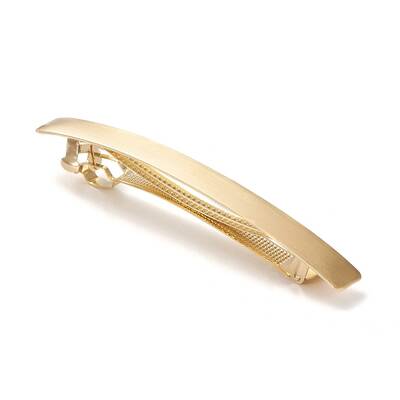 Brass Filigree Hair Barrette