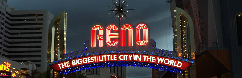 Downtown Reno: From the Reno Arch to the Truckee River