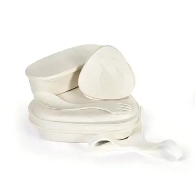 LunchKit 6pcs | Color: Cream
