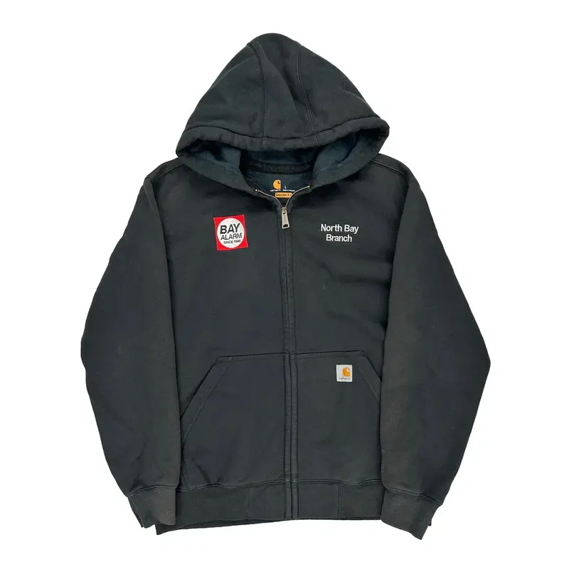 North Bay Branch Carhartt Hoodie - Large Black Cotton Blend