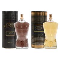 Men's Fragrance Bundle -  Midnight Desire and Golden Desire Spray Cologne Eau de Toilette for Men - 100ml/3.4fl.oz. each
