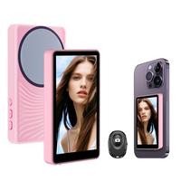 VOOGIL-Vlog Selfie Monitor Screen Phone,Magnetic Attraction Selfie Assistance Tool,Wireless External Monitor for Phone,Suitab...