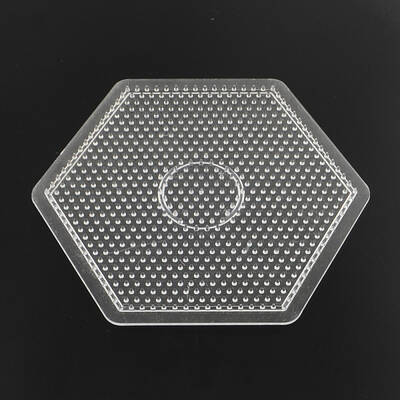 Hexagon ABC Plastic Pegboards used for 5x5mm DIY Fuse Beads