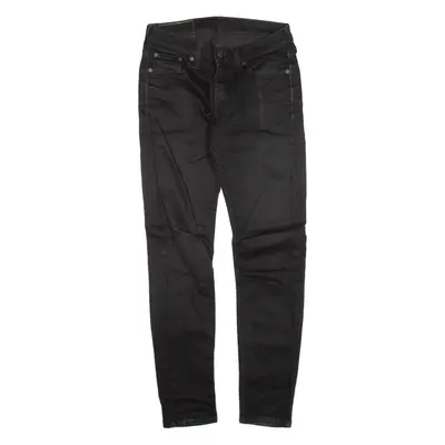 LEVI'S 519 Jeans Mens Black Slim Skinny W30 L28