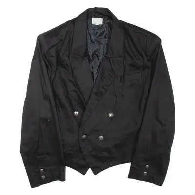 PRIORITY Mens Blazer Jacket Black M