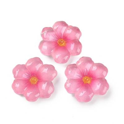 Flower Series Resin Cabochons