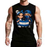 HAGBDH Sporsity Men Graphic Vest with  Honduras Pride Kids - Cute Flag  Stylish Casual Wear Trendy Fashion Streetwear  Graphi...