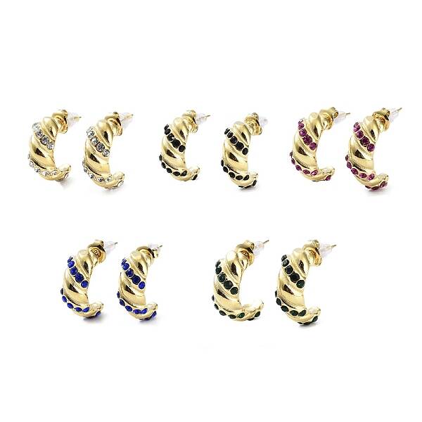 Glass Stud Earrings
