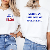 No Human Is Illegal Shirt, Fuck ICE Shirt, Abolish ICE Shirt, Human Rights Activist, Immigration Human Rights Sweatshirt, Fuc...