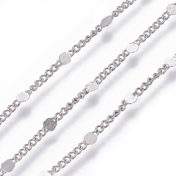 Tarnish Resistant 304 Stainless Steel Curb Chains