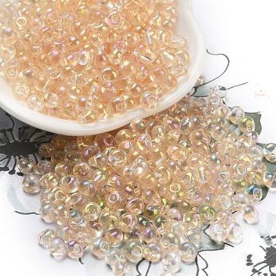 6/0 Inside Colours Glass Seed Beads