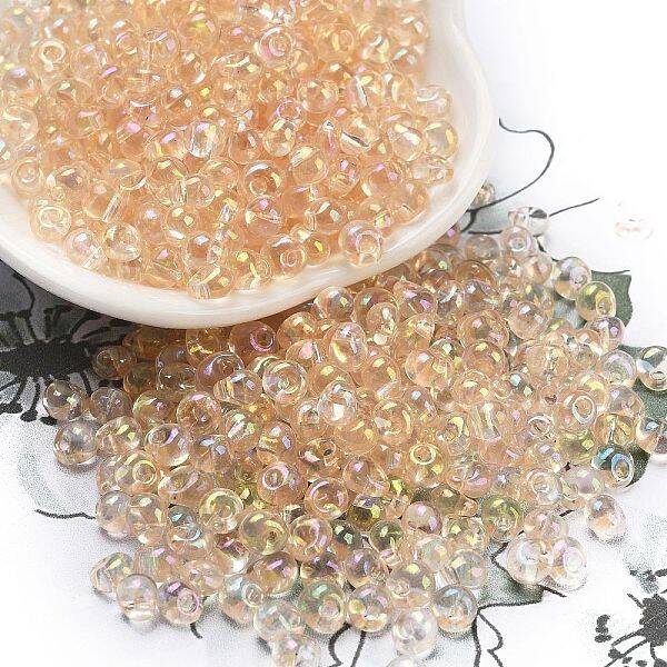 6/0 Inside Colours Glass Seed Beads