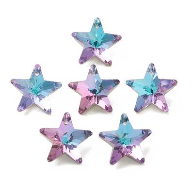 Electroplate Glass Pendants