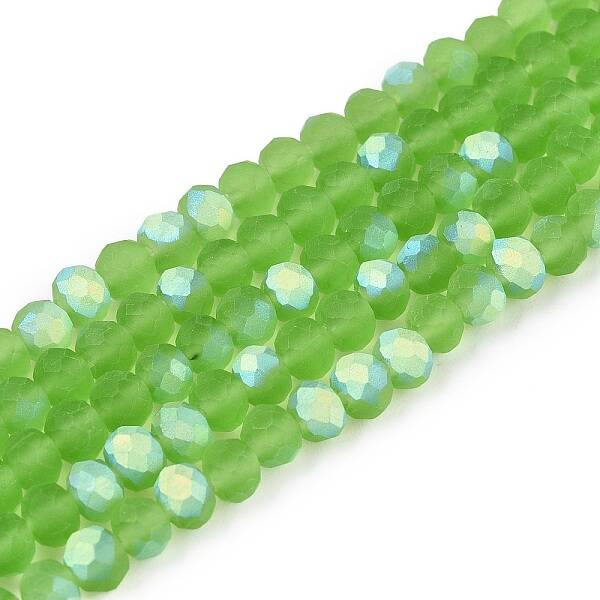 Transparent Glass Beads Strands