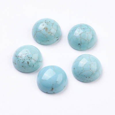 Natural Howlite Cabochons