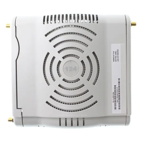 JX766A HP Aruba AP-124 IEEE 802.11a/b/g/n 5GHz 300Mbit/s 2 x Ports PoE+ 1000Base-T 3 x External Antennas Wireless Access Poin...