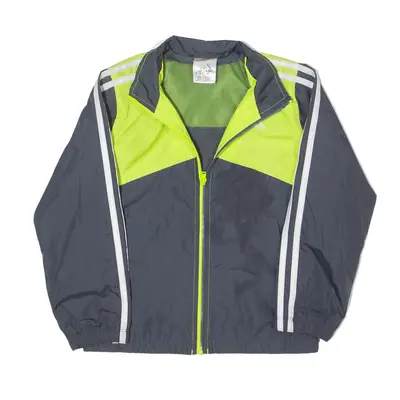 ADIDAS Track Jacket Grey Boys 7 Years