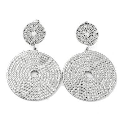 Non-Tarnish 304 Stainless Steel Dangle Stud Earrings