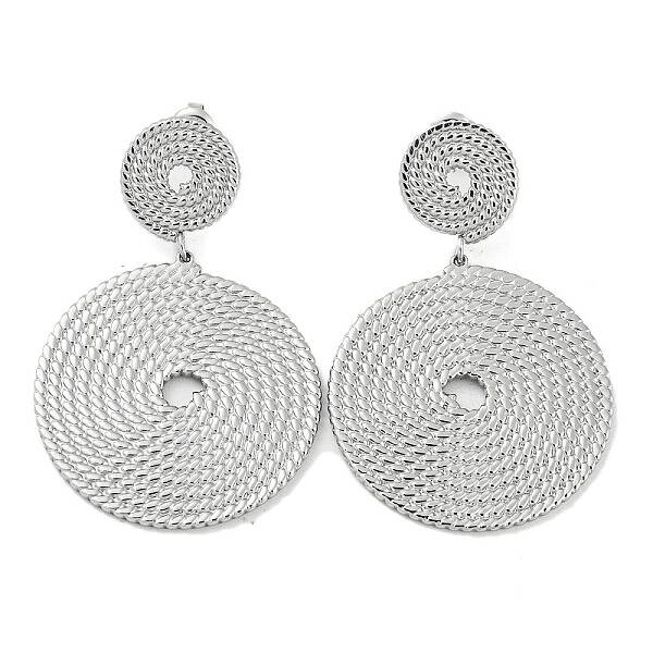 Non-Tarnish 304 Stainless Steel Dangle Stud Earrings