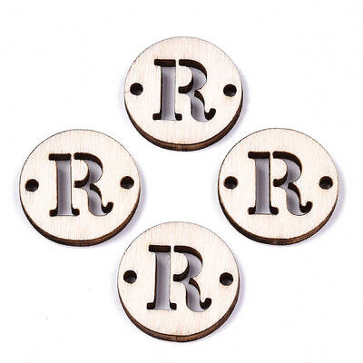 Unfinished Natural Poplar Wood Links Connectors