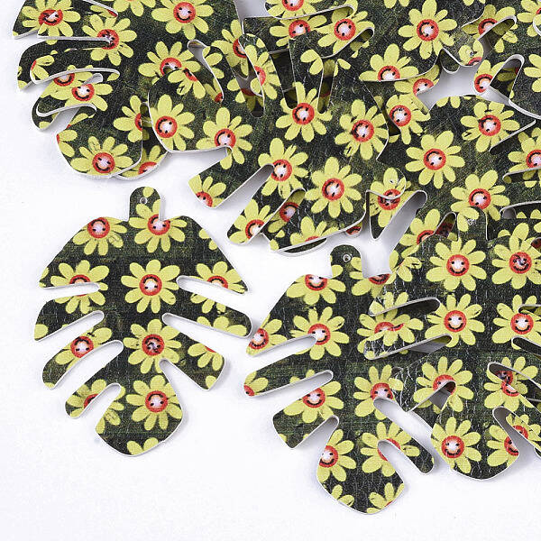 PU Leather Big Pendants