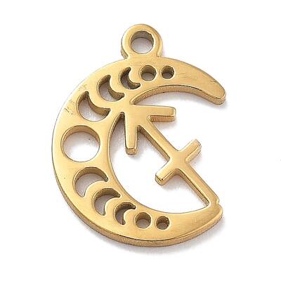 Real 18K Gold Plated 304 Stainless Steel Pendants