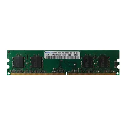 Samsung M378T3354CZ0-CCC | 256MB DDR2-400MHz PC2-3200 Non-ECC Unbuffered UDIMM CL3 1Rx16 1.8V 240-Pin Memory Module
