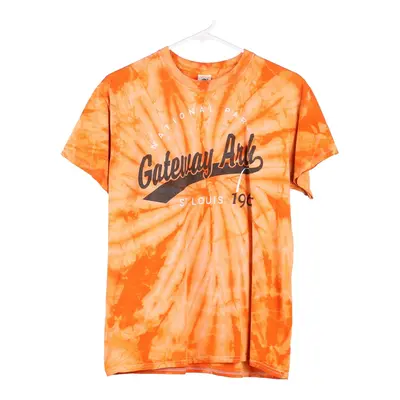 Gateway Arch Colortone Tie-Dye T-Shirt - Medium Orange Cotton