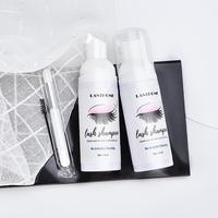 Eyelash Shampoo Cleanser with Brush, 1 Count Gentle Mascara Remover Lash Cleaner, Eyelash Cleansing Product, Nourishing Cosm...