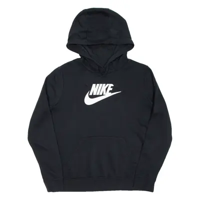 NIKE Womens Black Hoodie L