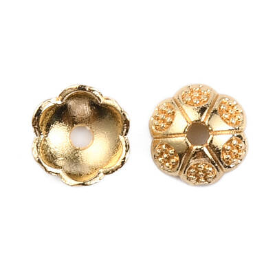 Brass Bead Caps