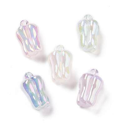 UV Plating Luminous Transparent Acrylic Pendants